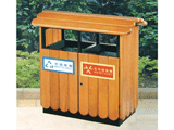 BHD 17801环保钢木垃圾桶