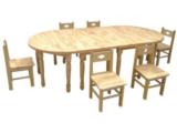 BH8020木质桌椅